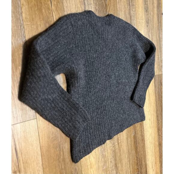 Newton Trading Co. 100% Shetland Wool Sweater Men’s X-Large Gray Grandpa Preppy - Picture 3 of 7